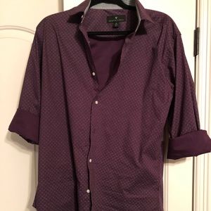Purple dress shirt
